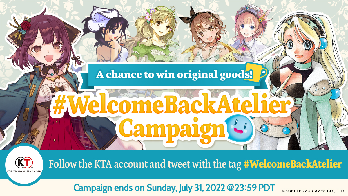 ＃WelcomeBackAtelier