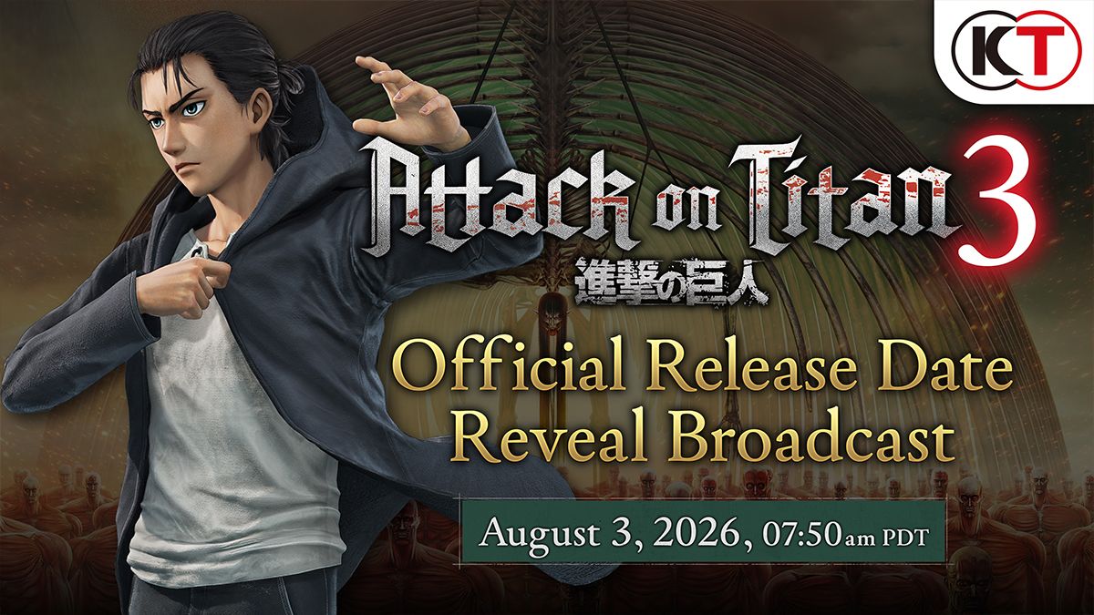 Attack on Titan 3 - visual utama yang mengundang pemain kembali ke dunia Survey Corps
