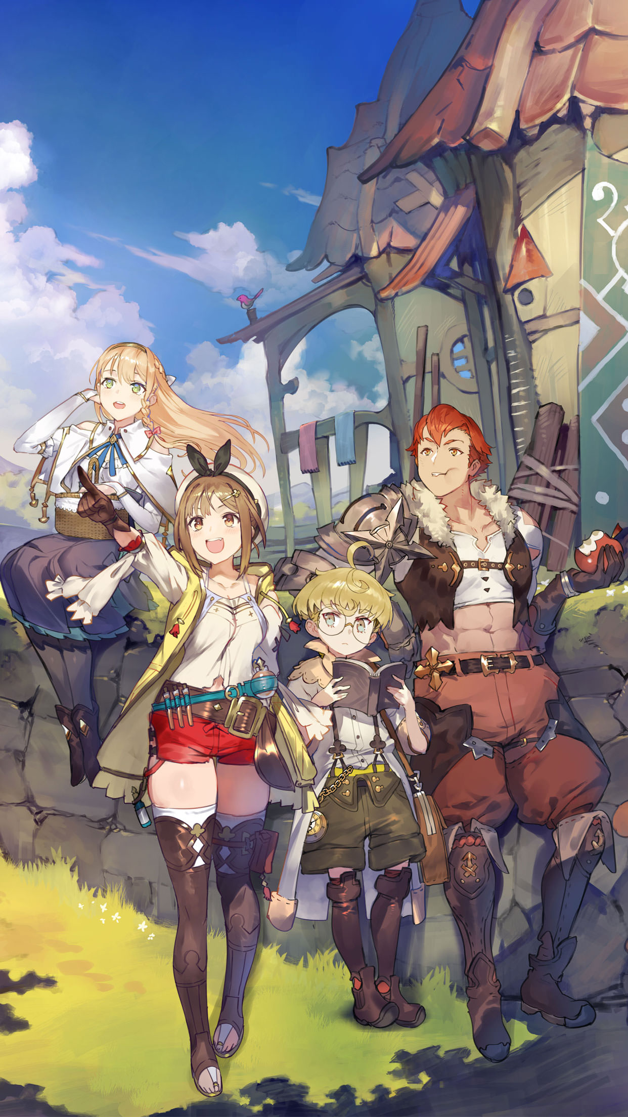 Wallpaper Atelier Ryza Ever Darkness The Secret Hideout