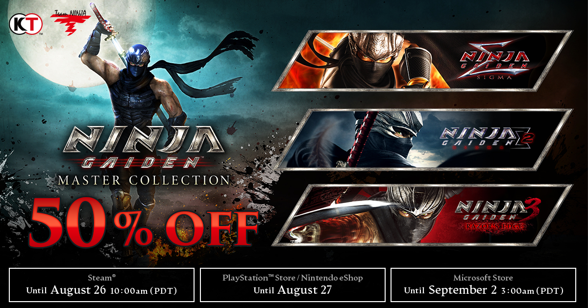 Gamescom Sale：NINJA GAIDEN: Master Collection