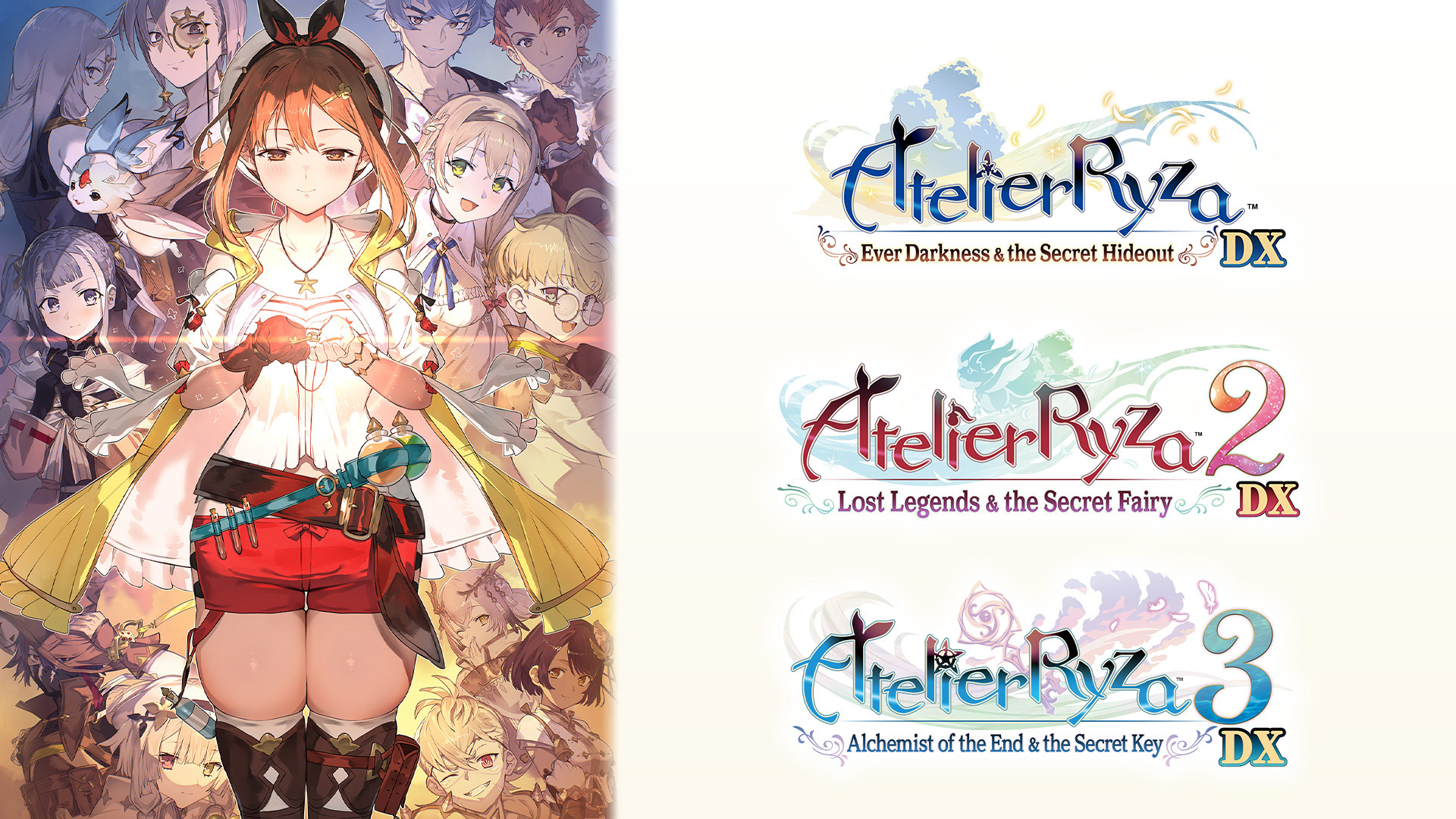 KOEI TECMO's Atelier Ryza Secret Trilogy Deluxe Pack to